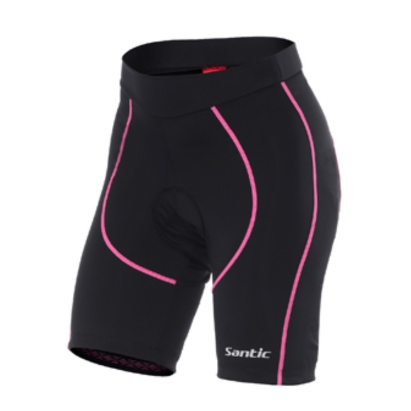 Santic Cycling Shorts for Men Women Unisex Padded Cycling Shorts Clothing - Picture 4 of 6